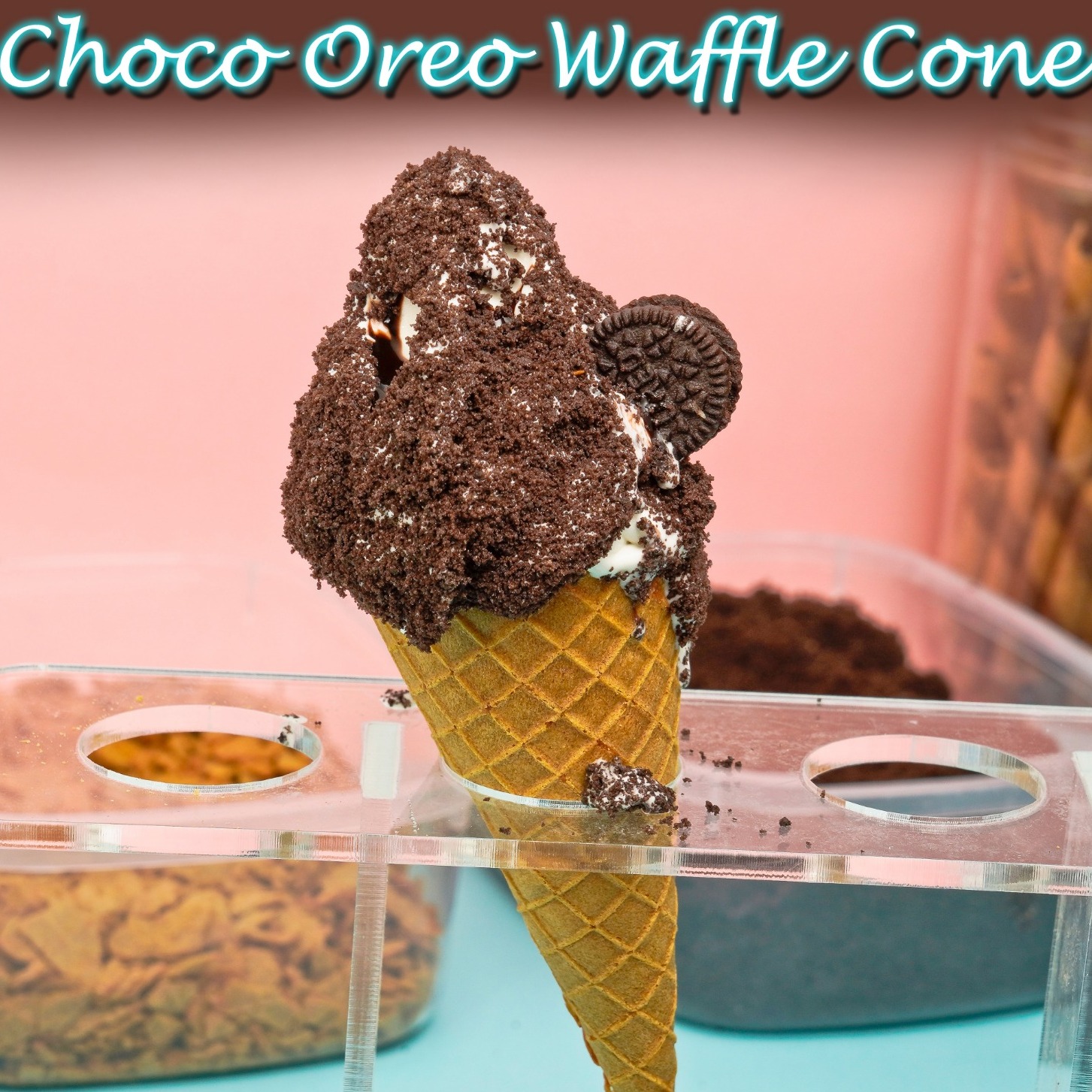 Choco Oreo Waffle